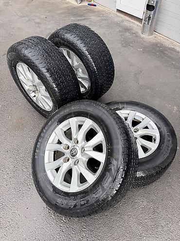 195 65 15 с: Комплект из 4 колес Toyota на Крузак 200 легкосплавных дисках с шинами — 1
