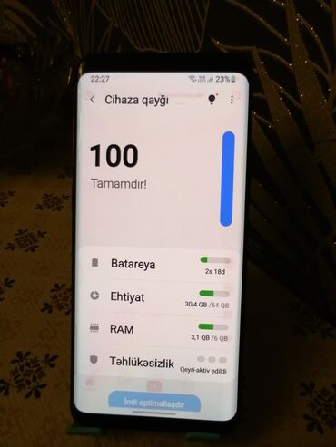 samsung s7 edge бу: Samsung Galaxy S9 Plus, 64 GB, rəng - Qırmızı, Sensor, Barmaq izi, Simsiz şarj