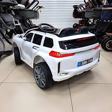 deri plas: Uşaq elektrik maşını BMW X7 ✌ Əldə olan rənglər: Ağ Qara Qırmızı — 3