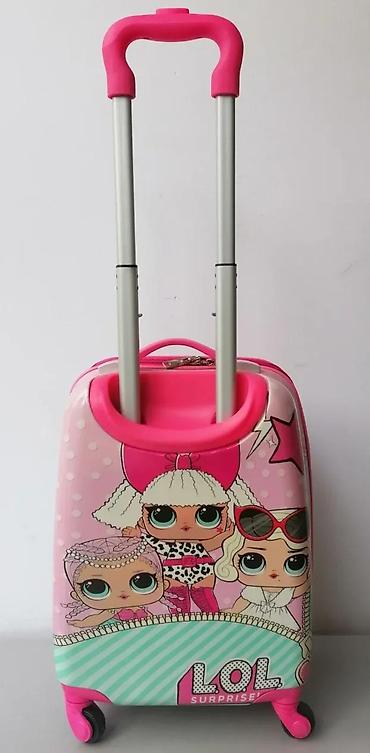 Rančevi, torbe i koferi: Dečji kofer na točkiće – LOL Surprise motiv - Tvrdi kofer sa sjajnom — 11