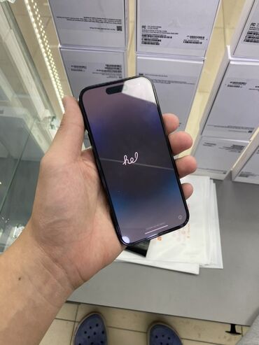 айыон 14 про: IPhone 14 Pro, Колдонулган, 256 ГБ, Midnight, Заряддоочу түзүлүш, Коргоочу айнек, Кабель, Бөлүп төлөө менен, 86 %