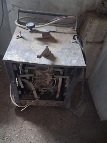 transformatorlar: Aparat: köhnə tip qaynaq transformatoru Təsvir: - Güclü metal — 1