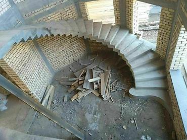 Обшивка лестниц: Леснитса тепкич куямиз бетондан — 21