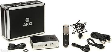 Профессиональная запись голоса на ламповом микрофоне - AKG P820 Tube