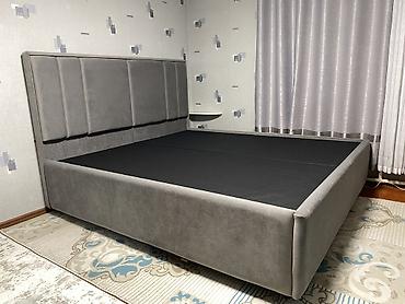 Двуспальные кровати: Двуспальная кровать, Новый, Без матраса, длина - 200 см at lalafo.kg — 1 Двуспальные кровати: Двуспальная кровать, Новый, Без матраса, длина - 200 см — 1