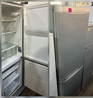Indesit iki qapılı soyuducu - Rəng: metalik/gümüş - Üst hissə