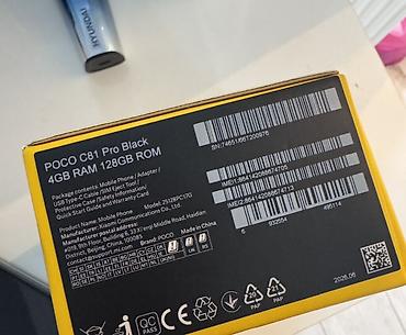 poko f7: Poco 128 GB, rəng - Qara, Zəmanət — 3