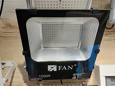 study lamp: Прожектор светодиодный FAN 100W, степень защиты IP66. - Мощность: 100 — 1