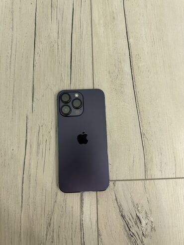 телефон айыфон: IPhone 14 Pro Max, Колдонулган, 512 ГБ, Deep Purple, Коргоочу айнек, Каптама, Кабель, 88 %