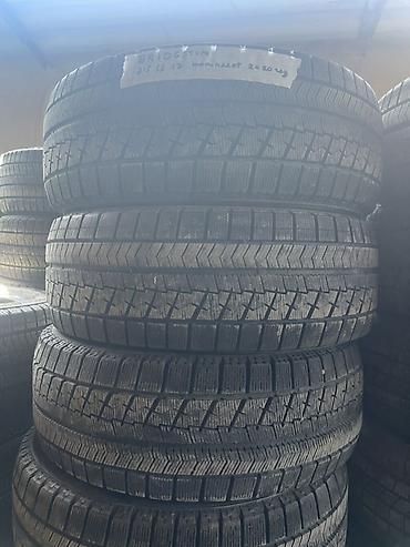 Шины 215 / 55 / R 17, Зима, Б/у, Комплект, Легковые, Япония, Bridgestone