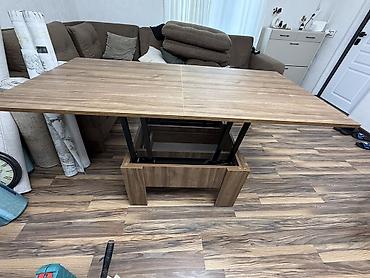 velosiped masa: Kvadrat masa, Transformer, Təkərsiz, Teksturalı laminat — 2