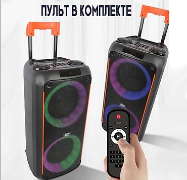 fm transmitter: Портативная Bluetooth Караоке колонка ZQS8263 с микрофоном и пультом — 7