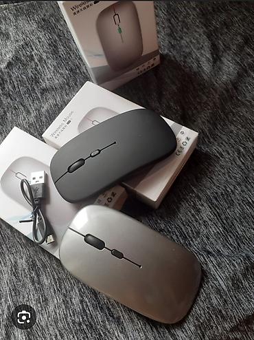 Компьютерные мышки: 🖱️Мышь безпроводная Bluetooth ♻️С батарейкой, заряжаемая, удобная — 4