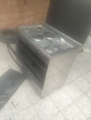Plitələr və bişirmə panelləri: Plitə Elektrik, Ayrıca dayanan, 4 gözlü