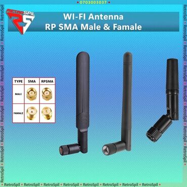 Mauslar: Wifi Antenna Router Modem və Kompüter üçun və digər Aparatlar üçün