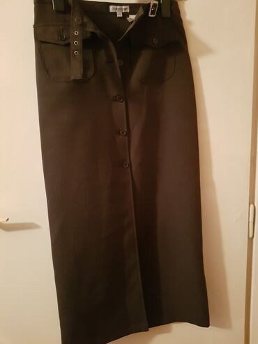 haljine i suknje od teksasa: M (EU 38), Midi, bоја - Braon