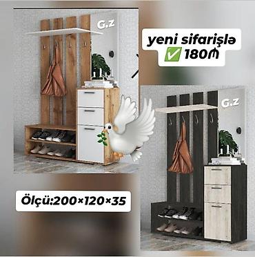 Dəhliz üçün çoxfunksiyalı asılqan-dolab dəsti - Yeni sifarişlə – 180₼ lalafo.az -da Dəhliz üçün çoxfunksiyalı asılqan-dolab dəsti - Yeni sifarişlə – 180₼