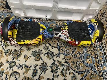 Elektrik nəqliyyatı: Qraffiti dizaynlı hoverboard (özünü balanslayan skuter) - Ölçü: 6.5 — 4