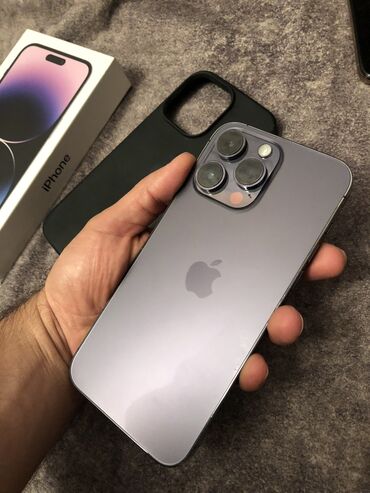 iphone 14 azerbaijan fiyatı: IPhone 14 Pro Max, 256 GB, Deep Purple