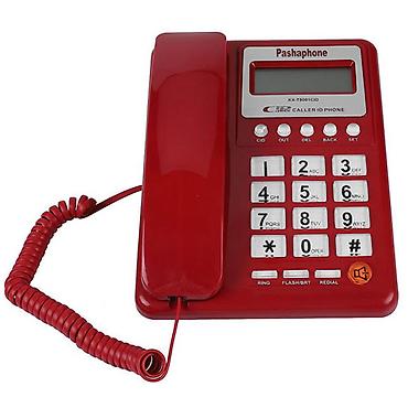 Стационарные телефоны: Stasoinar telefon "Pashaphone 8001" Qeyd:rəngi qırmızıdır . ✅✅ MAĞAZA — 2
