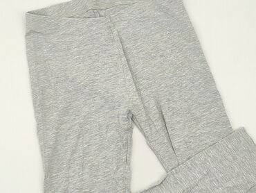 biała bluzka z falbanką dla dziewczynki: Leggings for kids, Pepperts!, 11 years, 146, condition - Good