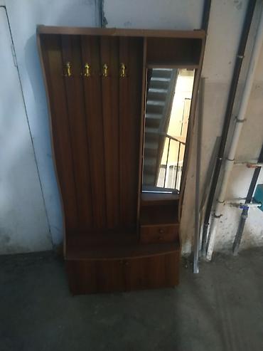 Qonaq otağı/dəhliz üçün taxta giriş dolabı - Material: ağac görünüşlü lalafo.az -da Qonaq otağı/dəhliz üçün taxta giriş dolabı - Material: ağac görünüşlü