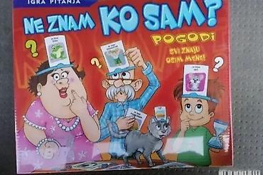 igrice za devojcice: Ne znam ko sam - Društvena igra Zabava za celu porodicu! Ova — 1