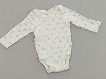 spodnie z szelkami dla niemowlaka: Body, H&M, 0-3 m, 
stan - Dobry
