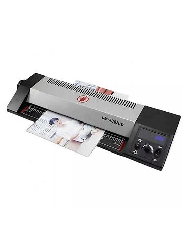laminator: 33 sm lik 2 rulonlu teze laminator. Bashqa avadanliqlar da var — 2