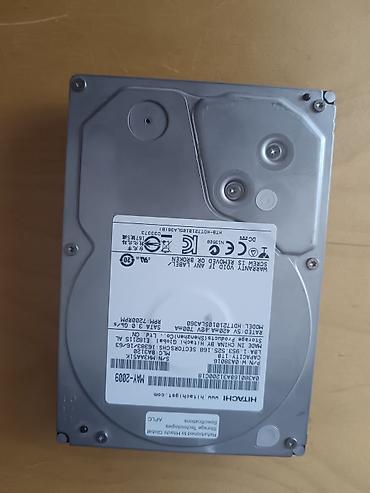 wd 1000: Накопитель для ПК, Б/у, Hitachi, HDD, 1 ТБ, 3.5", Для ПК — 7