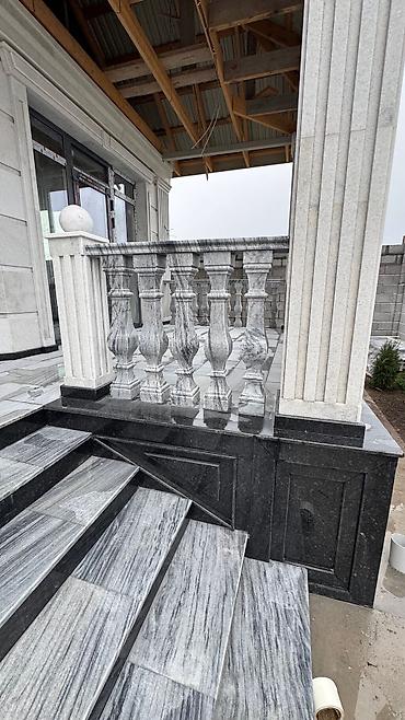 Фасадные плиты Сары-Таш (Травертин): Новый, Размер: Другой размер мм, Серый, Бесплатная доставка, Бесплатный выезд, Гарантия — 29