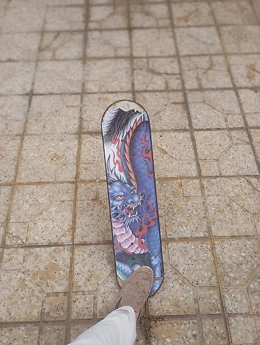 Спорт и отдых: Skateboard lövhəsi – Qrafik naxışlı (Əjdaha dizaynı) qiymətdə — 2