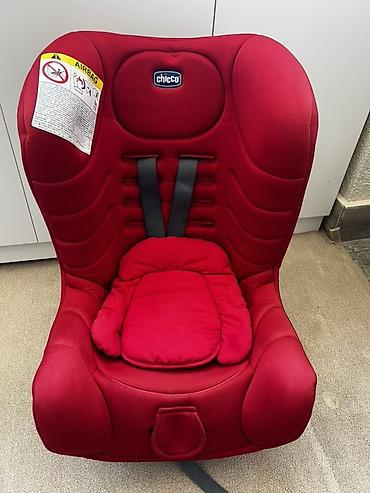 Avtokreslolar: Chicco uşaq avtomobil oturacağı – qırmızı rəng - Marka/model: Chicco — 1