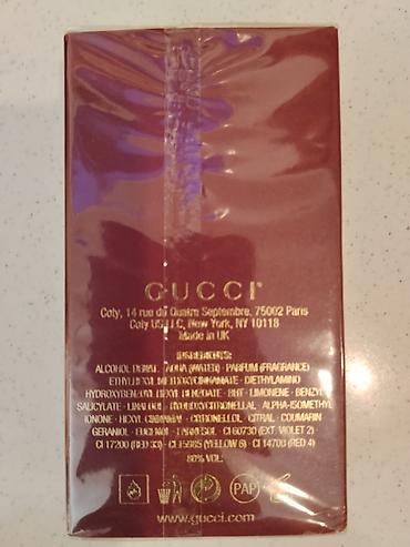 Gözəllik və sağlamlıq: Qadınlar üçün Gucci Guilty Absolute ətir suyu satılır. Həcmi: 30 ml — 2