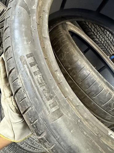 aeolus e70: Шины 315 / 35 / R 22, Лето, Б/у, Пара, Внедорожные (АТ/МТ), США, Pirelli — 4
