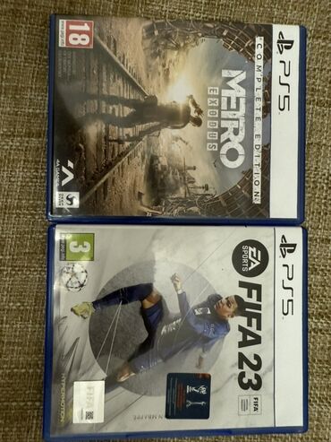 диск фифа 22: Два диска для PlayStation 5: Metro Exodus Complete Edition и FIFA 23