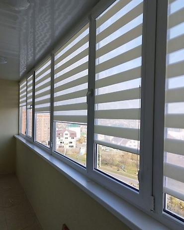 Жалюзи и рольшторы: Рулонные шторы «день‑ночь» - Двойное полотно ткани с чередующимися — 8