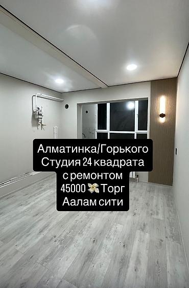 Продажа квартир: 1 комната, 24 м², 108 серия, 1 этаж, Евроремонт — 1