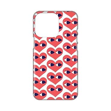 dozeri za dohranu: Silikonska maska sa printom 'Eye Heart Pattern' za iPhone 14 Pro 6.1 — 1
