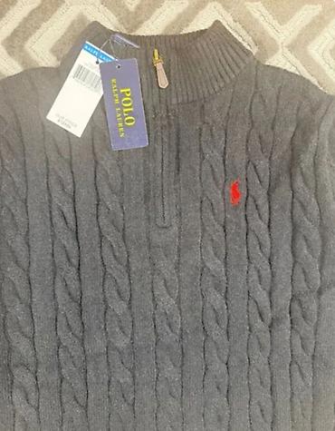 свитер поло: Свитер Polo Ralph Lauren - Модель: мужской полузип (¼-zip) с высоким — 6