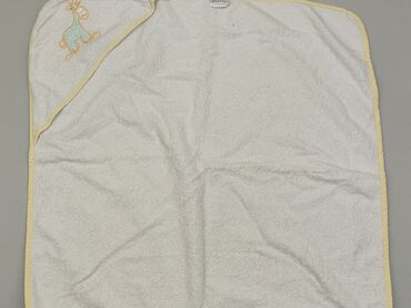 Tekstylia: Ręcznik 70 x 70, kolor - Biały, stan - Dobry