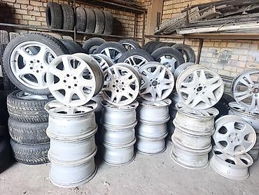 astra: Литые Диски R 16 Mercedes-Benz, Комплект, отверстий - 5, Б/у — 1