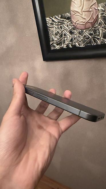 iphone 12 qiymeti irşad: IPhone 15, 128 GB, Qara, Zəmanət, Barmaq izi, Simsiz şarj — 1