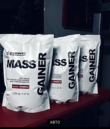 gainer: Гейнер EVERFIT MASS GAINER - Назначение: набор массы и восполнение — 1