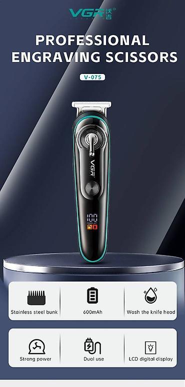 Trimmerlər və saç qırxan maşınlar: Saç qırxan maşın, Vgr, Yeni, Ödənişli çatdırılma, Rayonlara çatdırılma, Pulsuz çatdırılma — 8