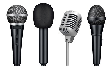 Mikrofonlar: Mikrofonlar hər növ mikrofonları vokal mikrofon studiya