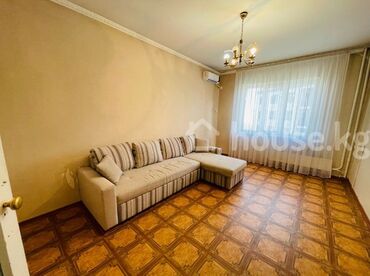 квартиры в оше на час: 2 бөлмө, 62 кв. м, 106-серия, 8 кабат, Косметикалык ремонт