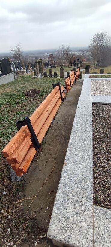 Baštenski nameštaj: Klupa, Metal, bоја - Crna, Novo — 8