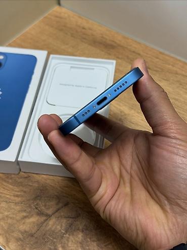 iphone 13 lalafo: IPhone 13, 256 GB, Göy, Zəmanət, Kredit, Simsiz şarj — 5