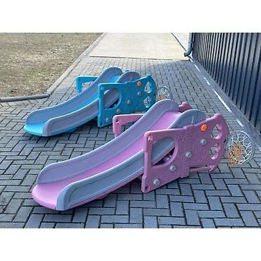 Sve za dečije igralište: 🥳 Tobogan 2u1 🥳 👉Izdržljiv 👉Sklopiv 🔶DIMENZIJE:180X76X98 ▫️Tobogan — 7